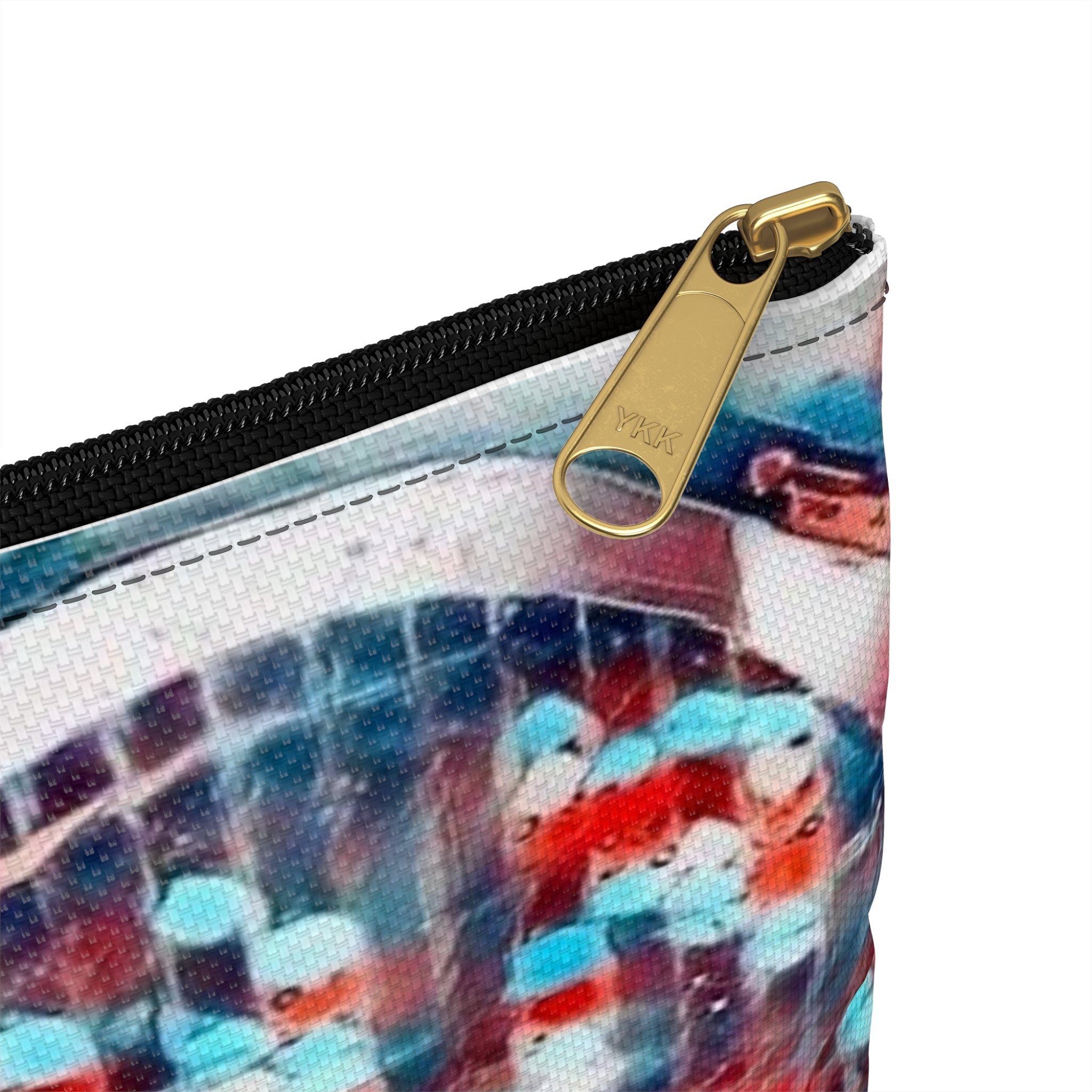 ALL AMERICAN GUITAR Zipper Pouch — Red White & Blue