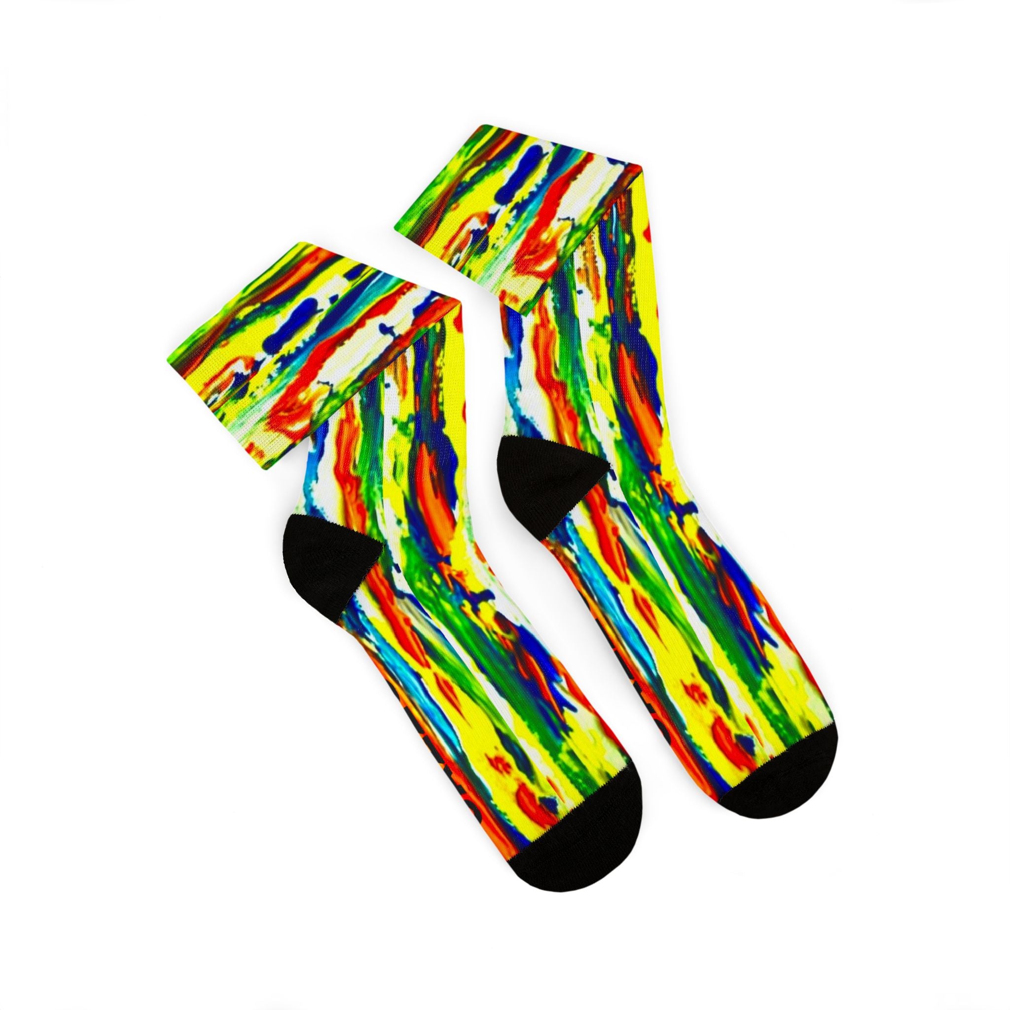 CAZZO SOCKS "STRIPE IT" YELLOW