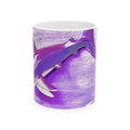 SHARK WEEK Ceramic Mug "Beneath the Surface" (11oz) | Shark Art Mug