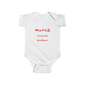 BABY TALK T SHIRT  "Mensa Newest Member"   Funny Baby Onesie